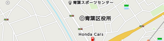 横浜市青葉区周辺の地図