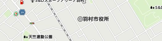 羽村市周辺の地図