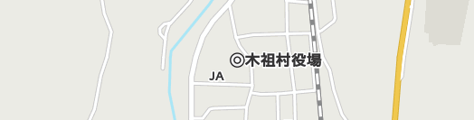 木曽郡木祖村周辺の地図