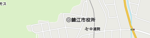 鯖江市周辺の地図