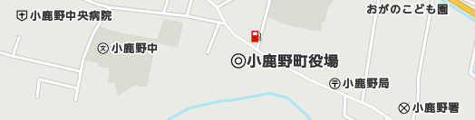 秩父郡小鹿野町周辺の地図