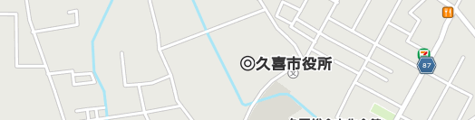 久喜市周辺の地図