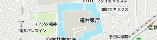 福井県周辺の地図