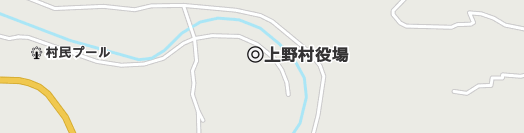 多野郡上野村周辺の地図