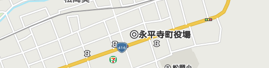 吉田郡永平寺町周辺の地図