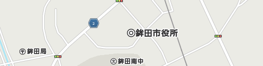 鉾田市周辺の地図