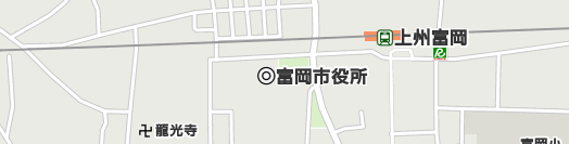 富岡市周辺の地図