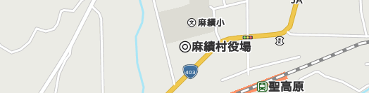 東筑摩郡麻績村周辺の地図