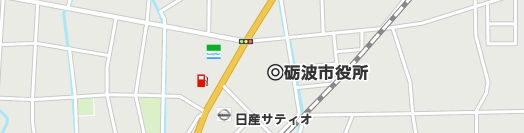 砺波市周辺の地図