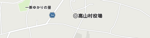 上高井郡高山村周辺の地図