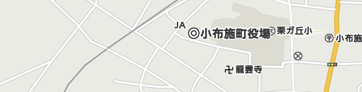 上高井郡小布施町周辺の地図