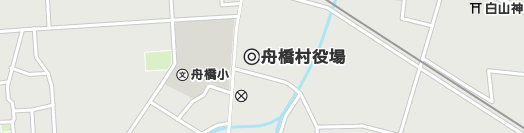 中新川郡舟橋村周辺の地図