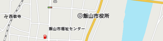 飯山市周辺の地図