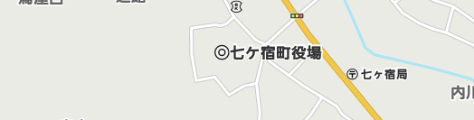 刈田郡七ヶ宿町周辺の地図