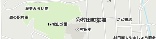 柴田郡村田町周辺の地図