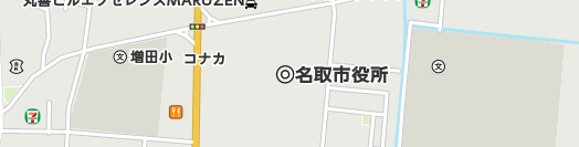 名取市周辺の地図