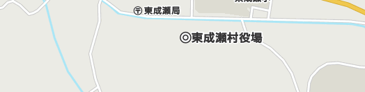 雄勝郡東成瀬村周辺の地図