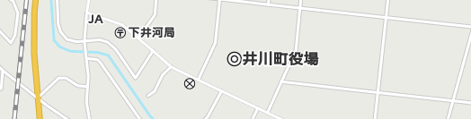 南秋田郡井川町周辺の地図