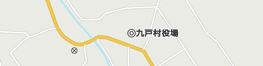 九戸郡九戸村周辺の地図