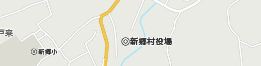 三戸郡新郷村周辺の地図