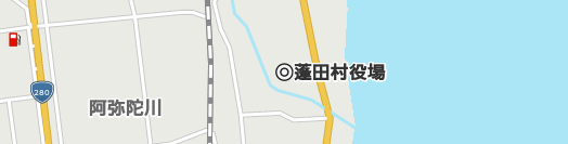 東津軽郡蓬田村周辺の地図