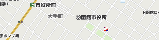 函館市周辺の地図