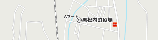 寿都郡黒松内町周辺の地図