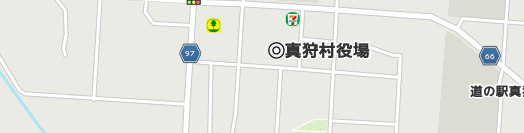 虻田郡真狩村周辺の地図