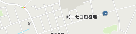 虻田郡ニセコ町周辺の地図
