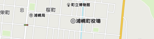 十勝郡浦幌町周辺の地図