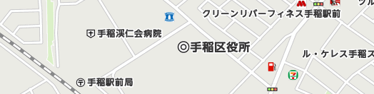 札幌市手稲区周辺の地図