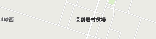 阿寒郡鶴居村周辺の地図