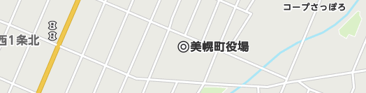 網走郡美幌町周辺の地図